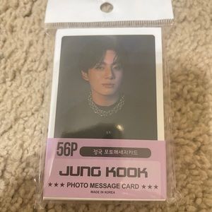 BTS Photo Message Card Jung Kook 56P